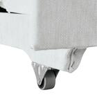 ベッドタイプカウチソファ 布張りタイプ(ノアーク3 左カウチ LGY) 20枚目画像