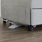 ベッドタイプカウチソファ 布張りタイプ(ノアーク3 左カウチ LGY) 22枚目画像