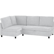 収納付きコーナーソファ 布張りタイプ (ノアーク3)【期間限定価格：11/17～1/6まで】