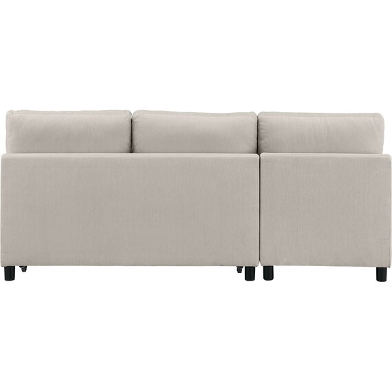 ベッドタイプカウチソファ　布張りタイプ(ノアーク3 右カウチ MO) 18枚目画像