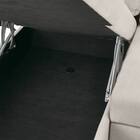 ベッドタイプカウチソファ　布張りタイプ(ノアーク3 右カウチ MO) 19枚目画像