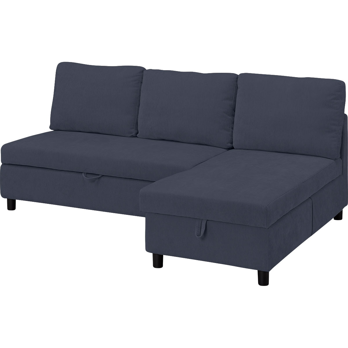 さ（断捨離中）② ニトリカウチソファ　ネイビー さ（断捨離中）様専用① ニトリカウチソファ ネイビー - メルカリ