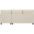 傷・汚れに強い 収納タイプ カウチソファ 合皮タイプ(ノアーク3 Nシールド 左カウチIV) 5枚目画像