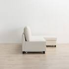 傷・汚れに強い ベッドタイプ カウチソファ (ノアーク3 Nシールド 左カウチIV) 8枚目画像