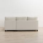 傷・汚れに強い ベッドタイプ カウチソファ (ノアーク3 Nシールド 左カウチIV) 9枚目画像