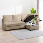 傷・汚れに強い ベッドタイプ カウチソファ (ノアーク3 Nシールド 左カウチMO) 3枚目画像