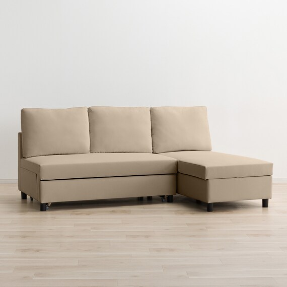 傷・汚れに強い ベッドタイプ カウチソファ (ノアーク3 Nシールド 左カウチMO) 5枚目画像