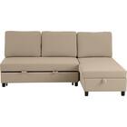 傷・汚れに強い ベッドタイプ カウチソファ (ノアーク3 Nシールド 左カウチMO) 6枚目画像