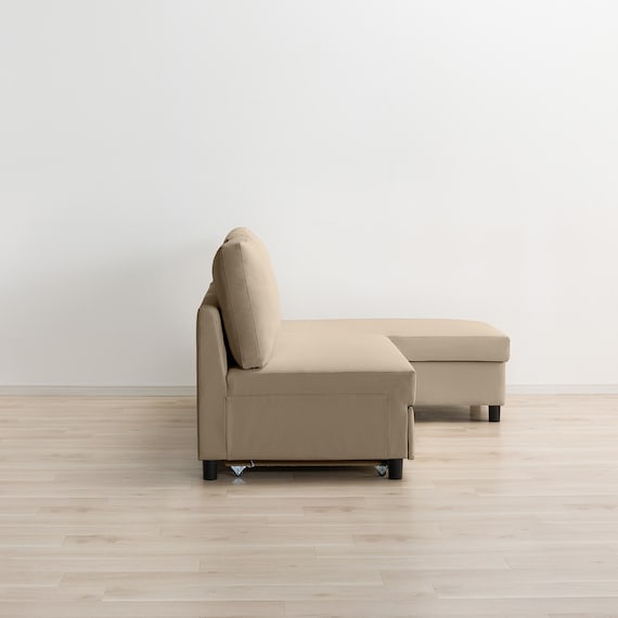 傷・汚れに強い ベッドタイプ カウチソファ (ノアーク3 Nシールド 左カウチMO) 8枚目画像