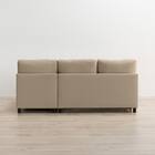 傷・汚れに強い ベッドタイプ カウチソファ (ノアーク3 Nシールド 左カウチMO) 9枚目画像