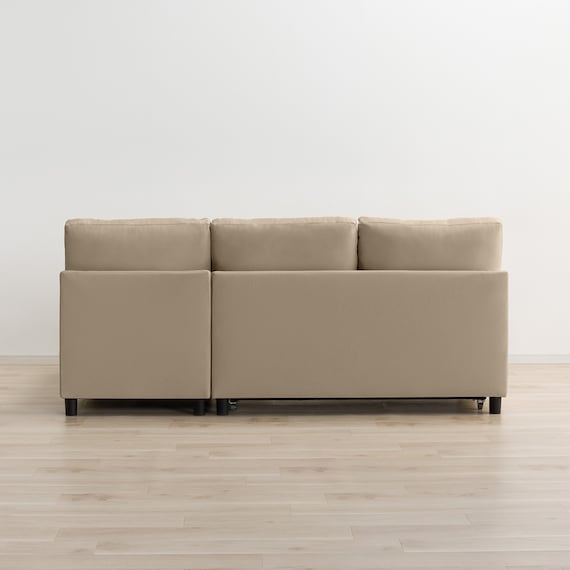 傷・汚れに強い ベッドタイプ カウチソファ (ノアーク3 Nシールド 左カウチMO) 9枚目画像