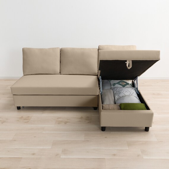 傷・汚れに強い ベッドタイプ カウチソファ (ノアーク3 Nシールド 左カウチMO) 10枚目画像