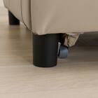 傷・汚れに強い ベッドタイプ カウチソファ (ノアーク3 Nシールド 左カウチMO) 15枚目画像