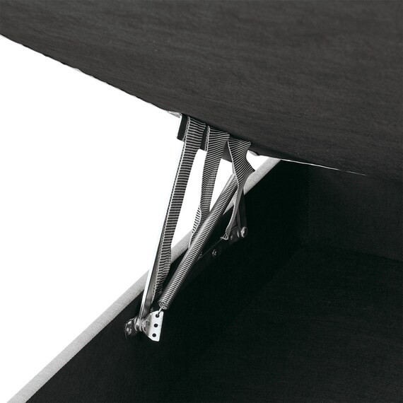 ベッドタイプカウチソファ 布張りタイプ(ノアーク3 右カウチ 撥水加工 LGY) 20枚目画像