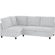 収納付きコーナーソファ 布張りタイプ (ノアーク3 撥水加工)【期間限定価格：11/17～1/6まで】