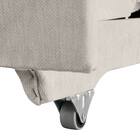 ベッドタイプカウチソファ　布張りタイプ(ノアーク3 右カウチ 撥水加工 MO) 20枚目画像