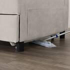 ベッドタイプカウチソファ　布張りタイプ(ノアーク3 右カウチ 撥水加工 MO) 22枚目画像