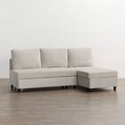 ベッドタイプカウチソファ 布張りタイプ(ノアーク3 左カウチ 撥水加工 MO) 10枚目画像