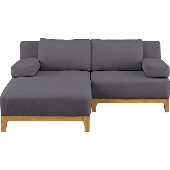 L型ソファ 布張りタイプ(SK8651 GY) 2枚目画像