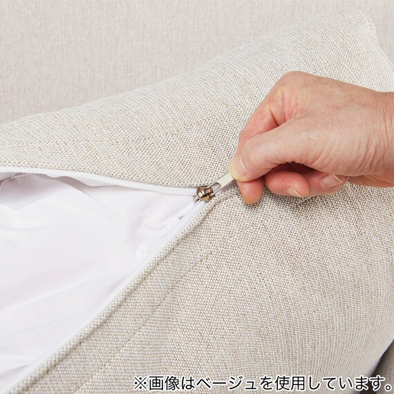 L型ワイドソファ 布張りタイプ(SK8651 GY) 7枚目画像