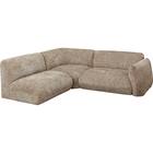 左肘コーナーソファ 布張りタイプ(MF04 BE) 1枚目画像