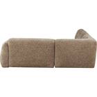 左肘コーナーソファ 布張りタイプ(MF04 BE) 4枚目画像