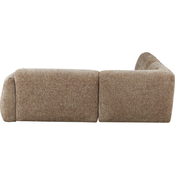 左肘コーナーソファ 布張りタイプ(MF04 BE) 4枚目画像