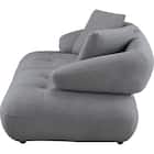 3人掛けソファ 布張りタイプ (FR08 DGY) 7枚目画像