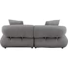 3人掛けソファ 布張りタイプ (FR08 DGY) 11枚目画像