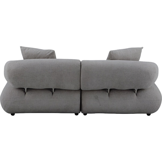 3人掛けソファ 布張りタイプ (FR08 DGY) 11枚目画像