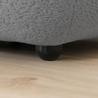 3人掛けソファ 布張りタイプ (FR08 DGY) 18枚目画像