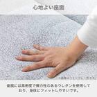 布張りカウチソファL(ヴァリS DGY)【島忠ホームズ商品】 7枚目画像