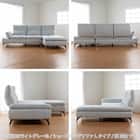 布張りカウチソファR(ヴァリS DGY)【島忠ホームズ商品】 14枚目画像