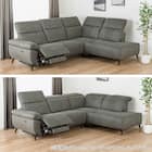 電動リクライニングコーナーソファ 布張りタイプ(ボンド 左コーナー IV)【島忠ホームズ商品】 11枚目画像