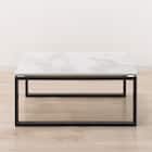 センターテーブル(セーラル2 80 WH/BK) 4枚目画像