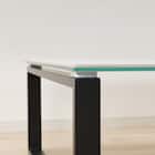 センターテーブル(セーラル2 80 WH/BK) 6枚目画像