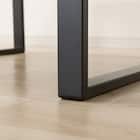 センターテーブル(セーラル2 80 WH/BK) 7枚目画像