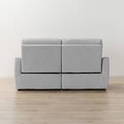 3人掛け電動リクライニングソファ 布張りタイプ (HE02 LGY) 13枚目画像