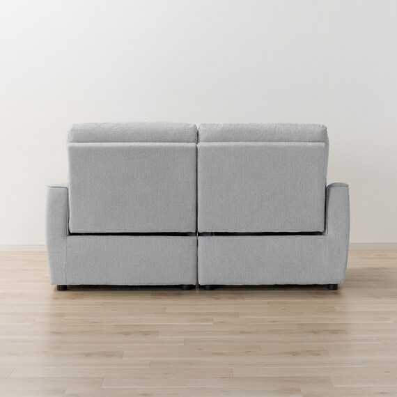 3人掛け電動リクライニングソファ 布張りタイプ (HE02 LGY) 13枚目画像