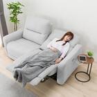 3人掛け電動リクライニングソファ 布張りタイプ (HE02 LGY) 19枚目画像