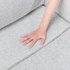 2人掛け電動リクライニングソファ 布張りタイプ (HE02 LGY) 16枚目画像