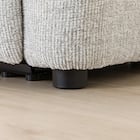 2人掛け電動リクライニングソファ 布張りタイプ (HE02 LGY) 17枚目画像