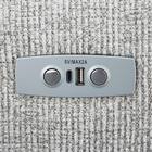 3人掛け片側電動リクライニングカウチソファ 布張りタイプ (HE02 右カウチ LGY) 24枚目画像