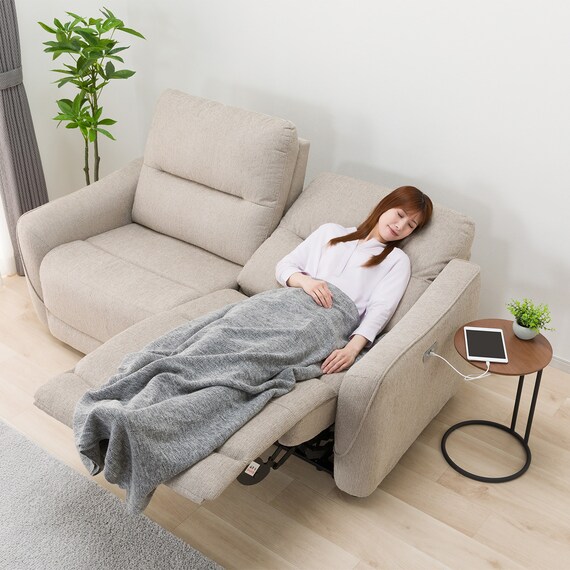 3人掛け電動リクライニングソファ 布張りタイプ (HE02 MO) 19枚目画像