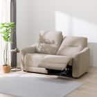 2人掛け電動リクライニングソファ 布張りタイプ (HE02 MO) 1枚目画像