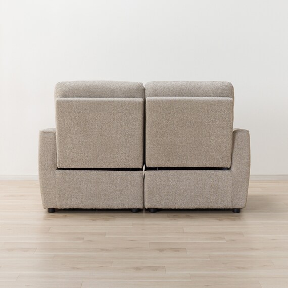 2人掛け電動リクライニングソファ 布張りタイプ (HE02 MO) 13枚目画像