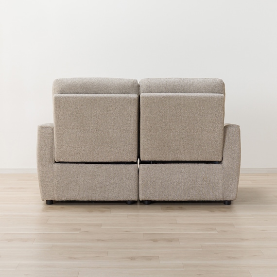 2人掛け電動リクライニングソファ 布張りタイプ (HE02 MO) 13枚目画像