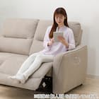 2人掛け電動リクライニングソファ 布張りタイプ (HE02 MO) 20枚目画像