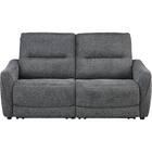 3人掛け電動リクライニングソファ 布張りタイプ (HE02 DGY) 8枚目画像