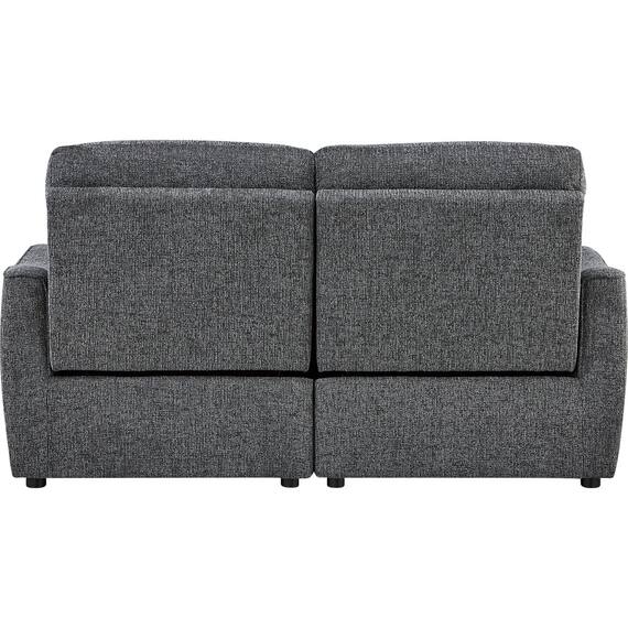 3人掛け電動リクライニングソファ 布張りタイプ (HE02 DGY) 10枚目画像